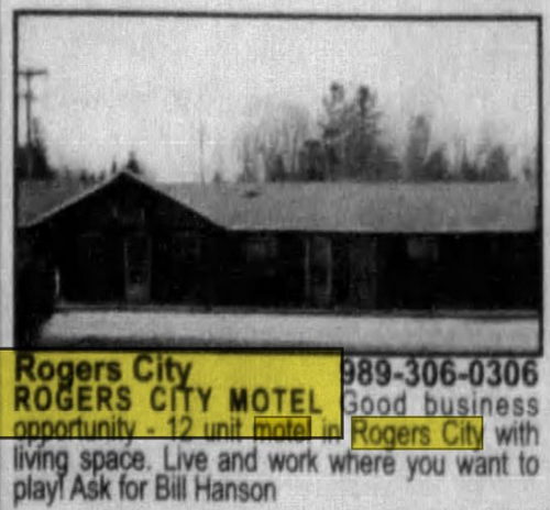Rogers City Motel - Aug 14 2011 Article